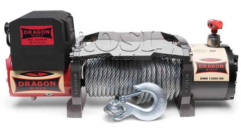 12 V ELEKTRISCHE TROMMEL DWM 13000 HD - 5897 kg