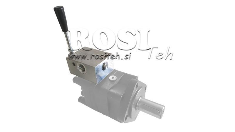 MANUÁLNÍ VENTIL PRO HYDROMOTOR MS OTEVŘENÉ CENTRUM - 50lit