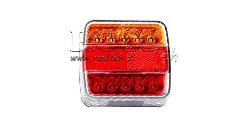 LED ZADNÍ SVĚTLO PRO PŘÍVĚS KOMBINOVANÉ 4 FUNKCE 12V