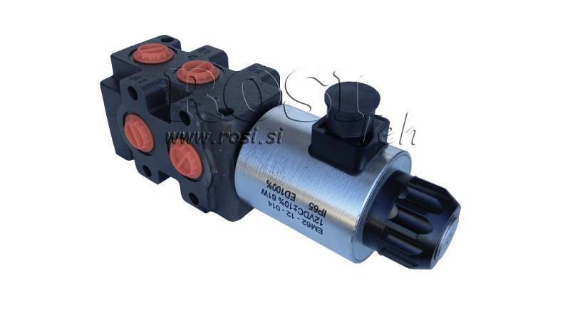 6-poorts klep 1/2 (6/2) 12V - 90lit