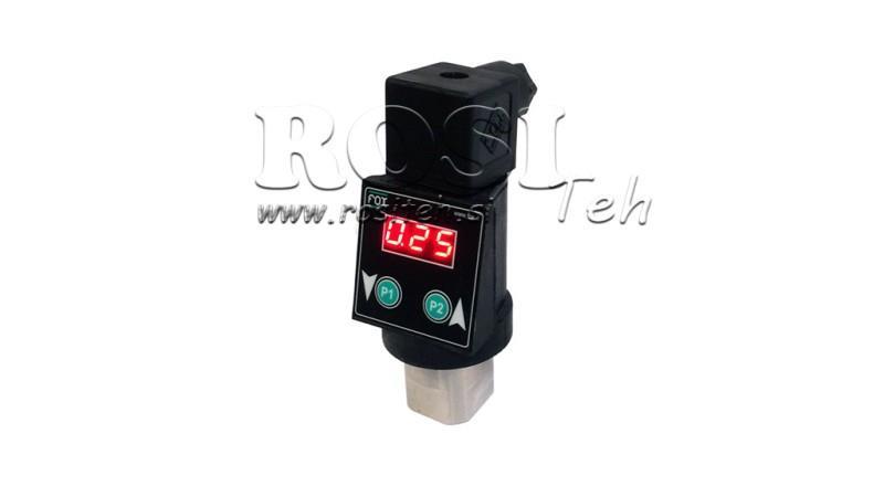ELEKTRONISCHE DRUKSCHAKELAAR FL55 0-200 BAR (MAX.500BAR)