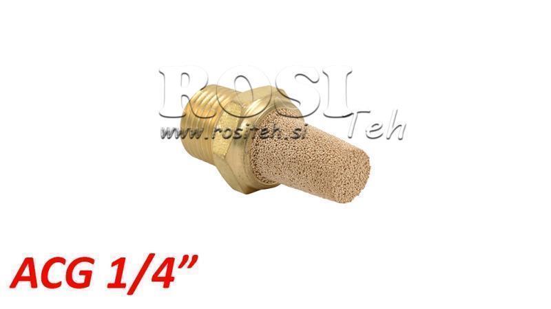 PNEUMATICKÝ HLUŠIČ Z MOSAZE ACG 014 VYSOKÝ