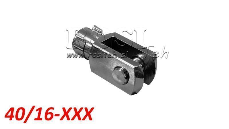CI MONTÁŽ PRO PNEUMATICKÝ CYLINDR PCAS40/16 (M12x1.25) KLIP