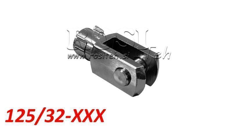 CI MONTÁŽ PRO PNEUMATICKÝ CYLINDR PCAS 125/32 (M27x2) KLIP