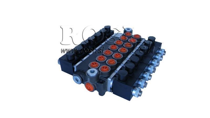 HYDRAULICKÝ VENTIL 7xZ50 12V DC