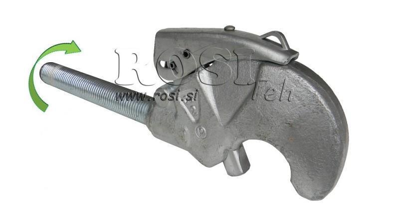 automatický závitový hák kategorie 1/2 pro tažné zařízení M30x3