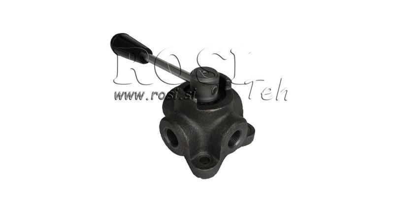 MANUELE 4-WEG KLEP IF 3/8 - 35lit