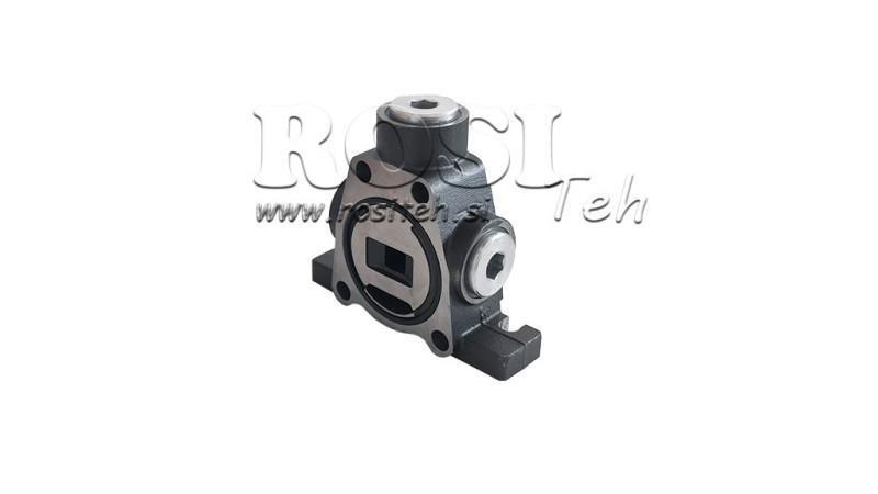 UITGANGSEGMENT VOOR HYDRAULISCHE KLEP PC100