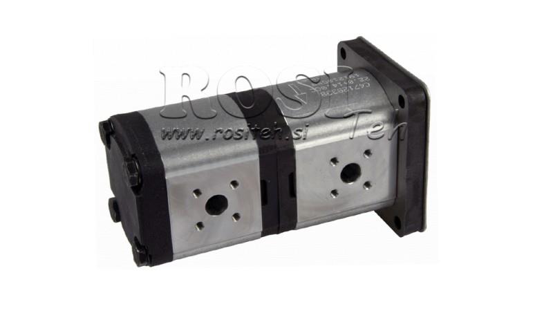 HYDRAULICKÉ ČERPADLO TRAKTOR - OEM 47129338 - CNH TLA 4WD 23 11 cc LEVÉ
