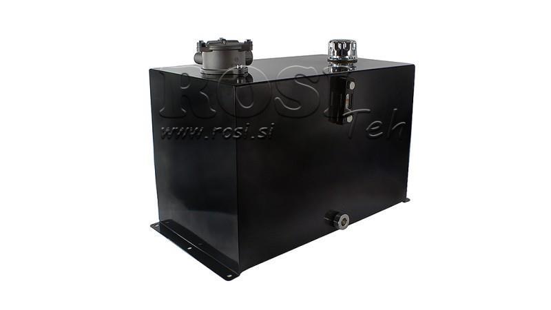 KOVOVÁ NÁDRŽ 100 LITRŮ KUBUS 400x355x753mm KOMPLETNÍ S VYBAVENÍM