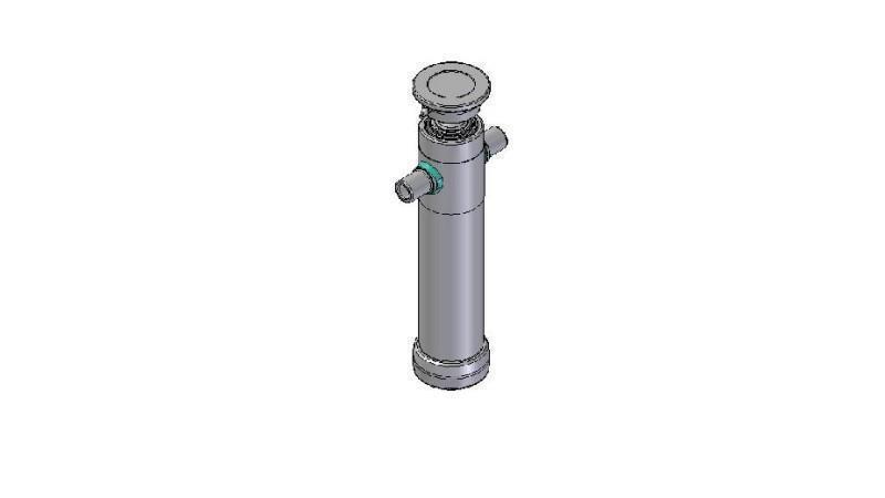 2037S - TELESCOPISCHE CYLINDER STANDAARD/BAL 3 FASES SLAAG 1283 DIAMETER 95