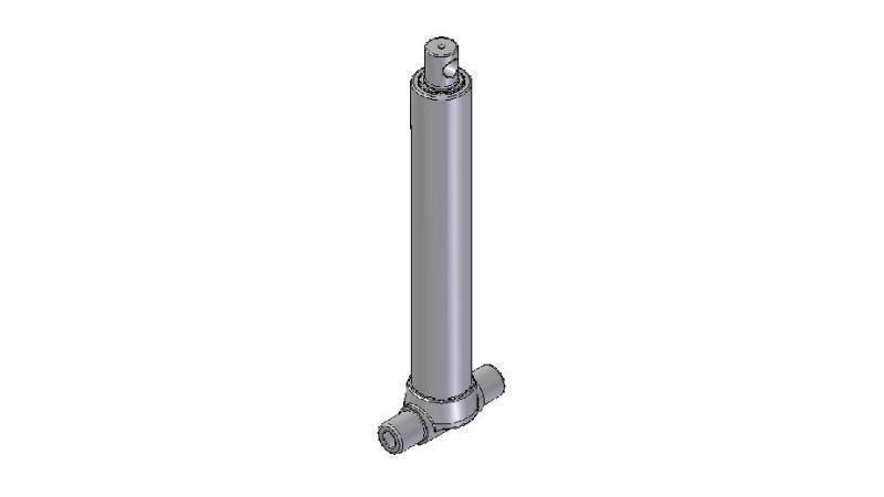 2525F - TELESCOPICKÝ CYLINDR INFERIOR – DÍRA 2 STUPNĚ CESTA 895 PRŮMĚR 80