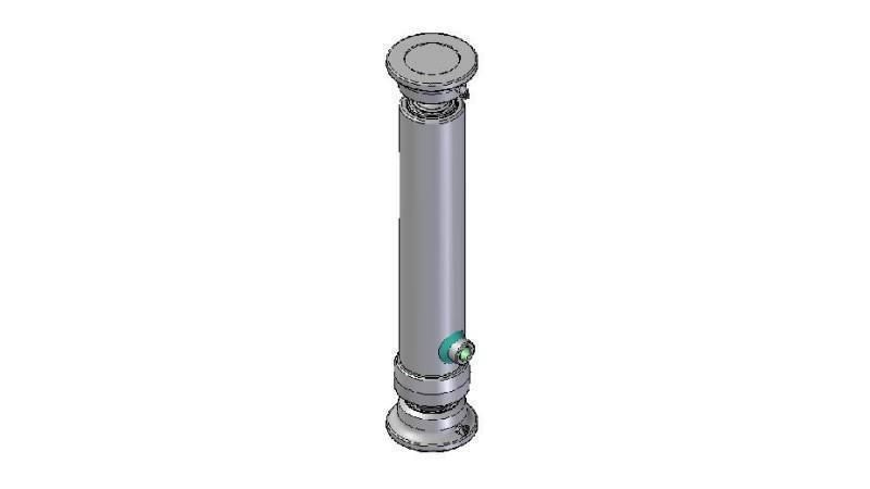 2723S -TELESCOPISCHE CYLINDER BAL - BAL 2 GRADEN SLAG 695 FI 80