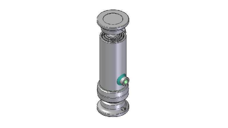 2732S -TELESCOPICKÝ CYLINDR KULIČKA – KULIČKA 3 KROKY CESTA 593 FI 95
