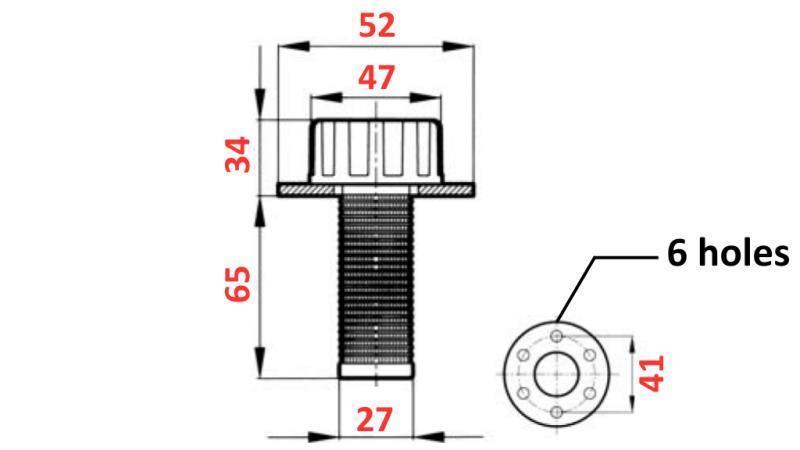 HYDRAULISCHE VULLERFILTER KLEIN