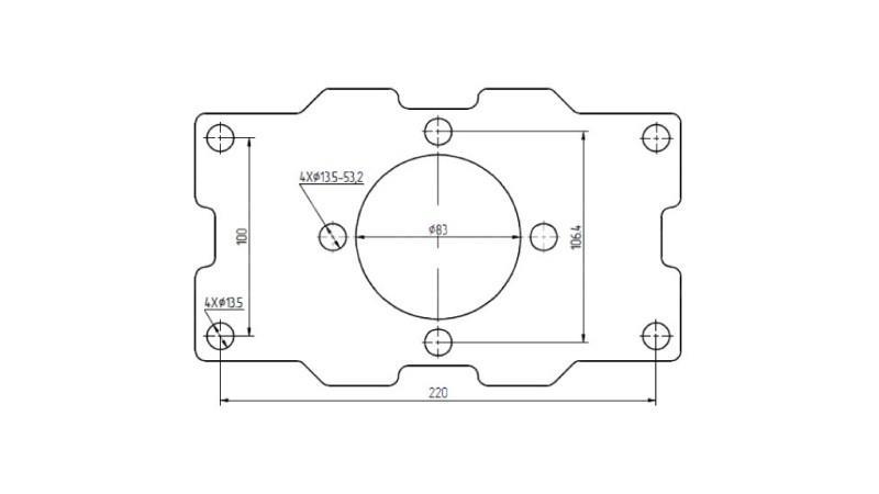 HYDRAULISCHE MOTORHOLDER MP MR MS