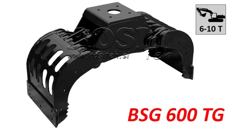 UCHOPOVAČ KAMENŮ BSG 600 TG 2000 kg - 1500 mm