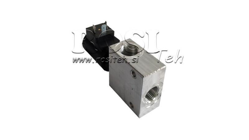 2-WEGE KLEP 1/2 (NC) 24V - 60lit