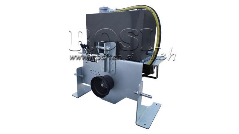HYDRAULICKÝ AGREGÁT TRAKTORU KAPACITA 70l PRŮTOK 53l/min 3XP80 - S OLEJOVÝM CHLAZENÍM