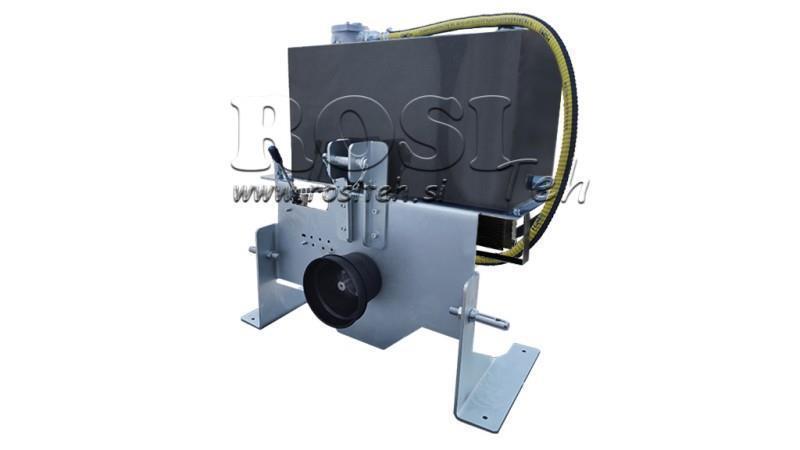 HYDRAULICKÝ AGREGÁT TRAKTORU KAPACITA 100l PRŮTOK 53l/min 1XP80 - S OLEJOVÝM CHLAZENÍM