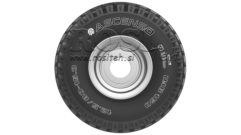 15.0/55-17 PNEUMATIC AW909 14PL WITH RIM 13,00X17