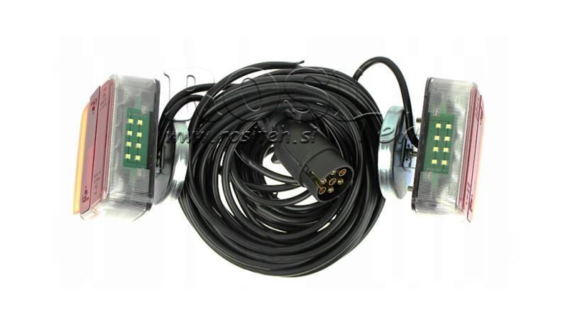LED ACHTERLICHTEN MET MAGNETISCHE KABEL