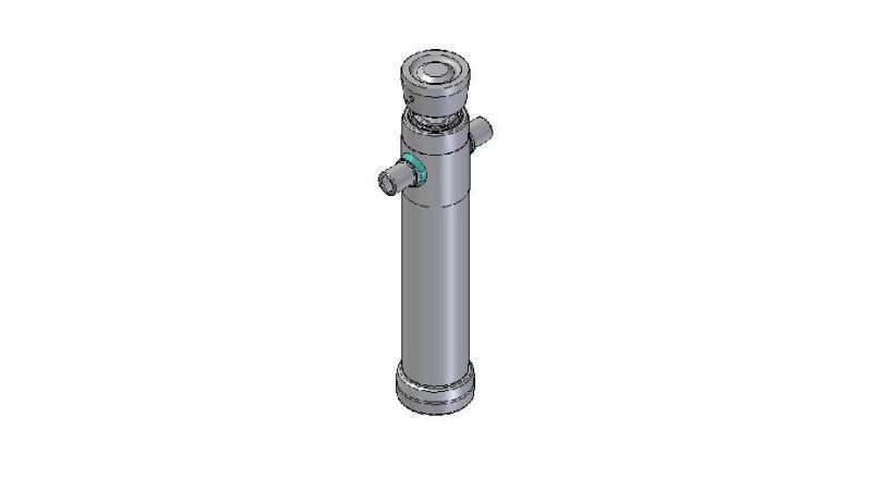 3024S - TELESCOPISCHE CYLINDER STANDAARD/BAL 2 FASES SLAAG 795 DIAMETER 95