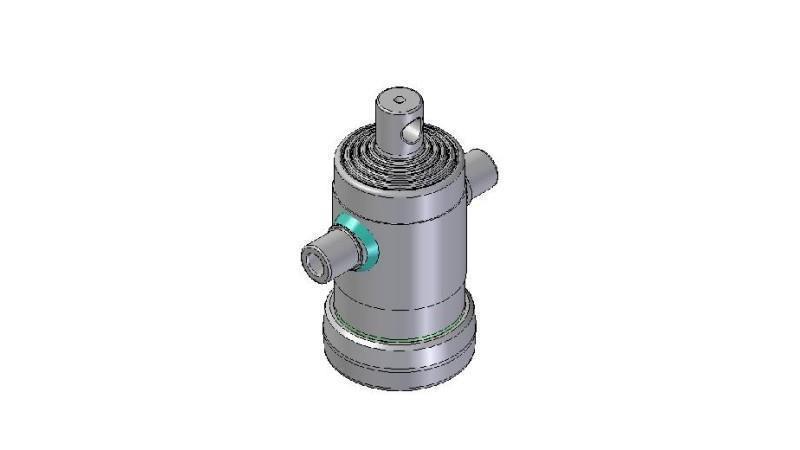 3050F -TELESCOPISCHE CYLINDER STANDAARD/GAT 5 FASES SLAG 690 FI 124
