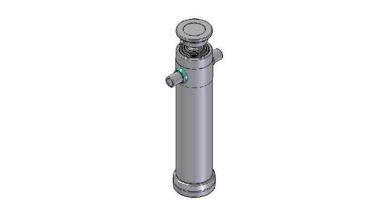 3068S - TELESCOPISCHE CYLINDER STANDAARD/BAL 4 FASES SLAG 1710 DIAMETER 112