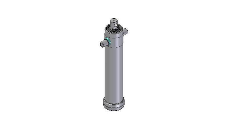 3069F - TELESCOPISCHE CYLINDER STANDAARD/GAAT 4 FASES REIS 1990 DIAMETER 112