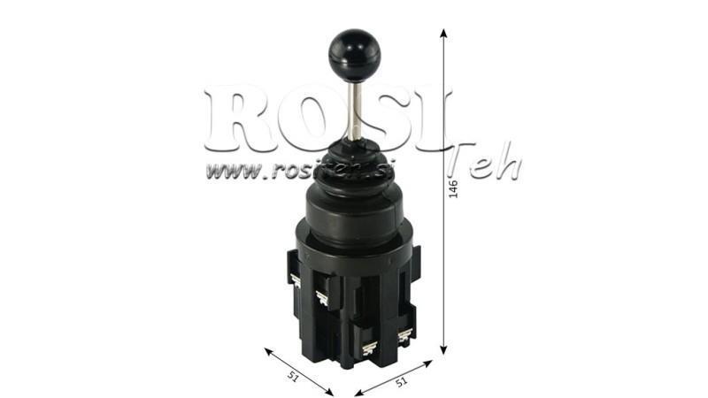 ELEKTRISCHE CONTROLE JOYSTICK 5 POS