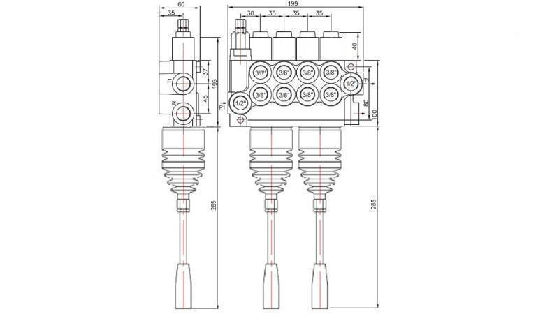 HID. KLEP 4xP40   2x JOYSTICK