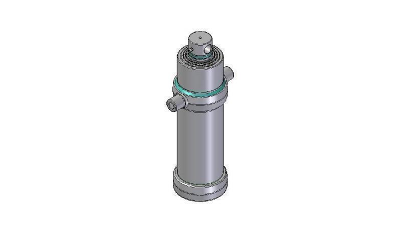 4047F -TELESCOPICKÝ CYLINDR STANDARD/DÍRA 4 STUPNĚ ZDVIH 1970 FI 170