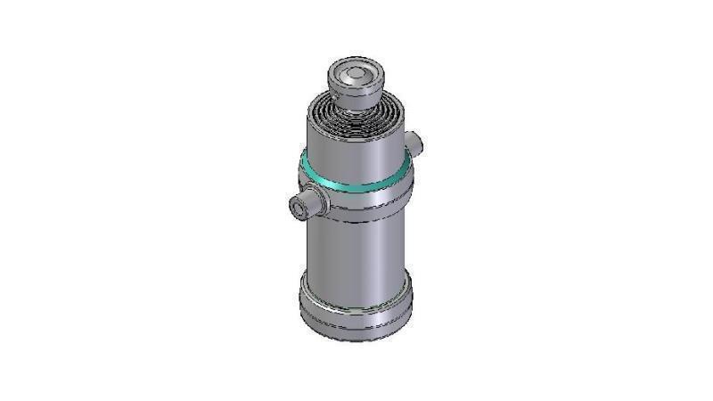 4061S - TELESCOPICKÝ CYLINDR STANDARD/KULIČKA 6 STUPŇŮ ZDVIH 2525 PRŮMĚR 190