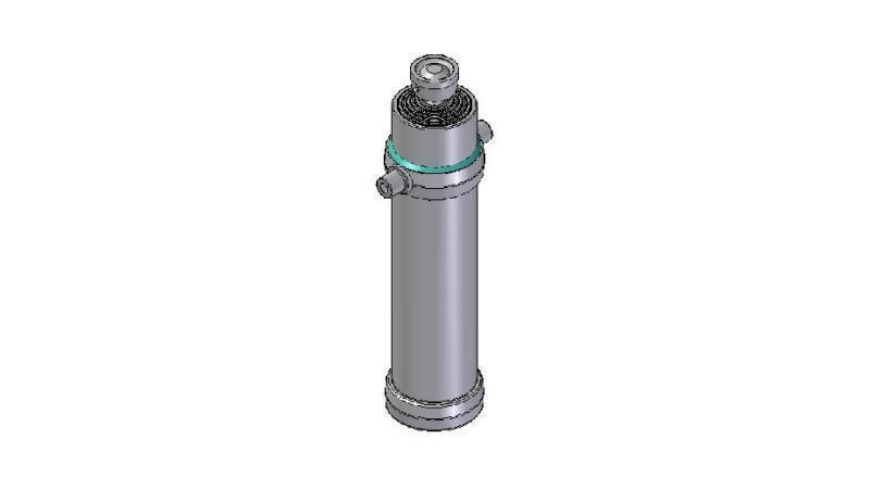 4066S -TELESCOPICKÝ CYLINDR STANDARD/KULIČKA 6 STUPŇŮ ZDVIH 4185 PRŮMĚR 190