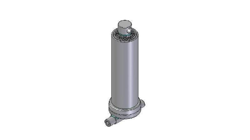 4547F -TELESCOPICKÝ CYLINDR INFERIOR – DÍRA 4 STUPNĚ ZDVIH 1970 FI 170