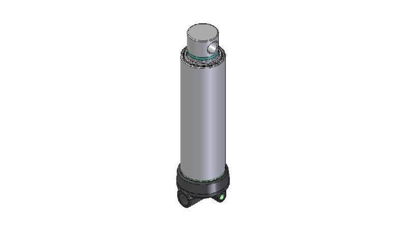 4626F -TELESCOPISCHE CYLINDER GAT - GAT 2 GRADEN SLAAG 895 FI 124