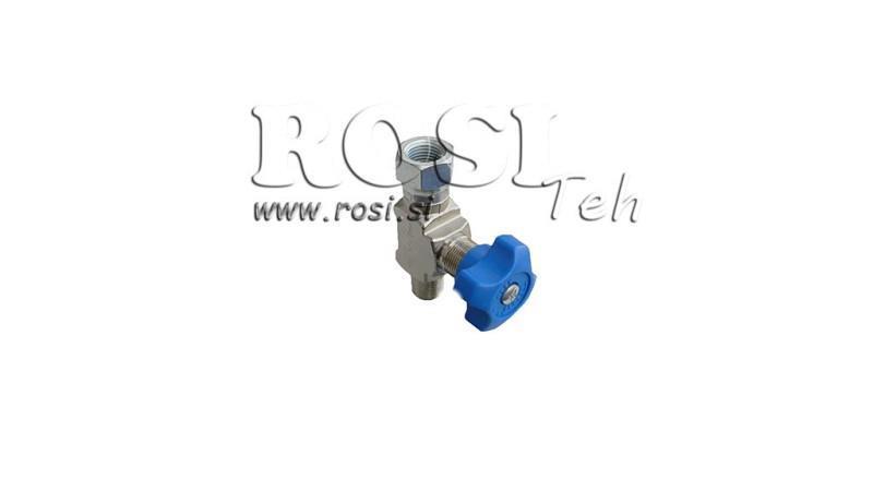 HYDRAULISCHE KLEP VOOR MANOMETER