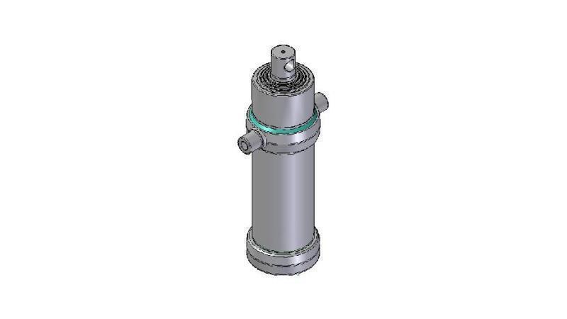 5002F - TELESCOPISCHE CYLINDER STANDAARD/GAT 5 FASES SLAAG 2470 FI 170