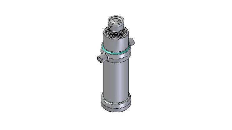 5002S - TELESCOPISCHE CYLINDER STANDAARD/BAL 5 FASES SLAG 2470 DIAMETER 170
