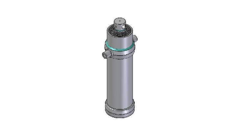5011F -TELESCOPICKÝ CYLINDR STANDARD/DÍRA 5 STUPŇŮ ZDVIH 2990 FI 190