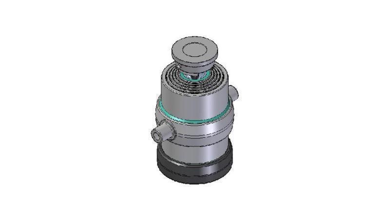 5030S - TELESCOPISCHE CYLINDER STANDAARD/BAL 5 FASES SLAG 1170 DIAMETER 215
