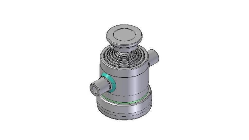 6005S -TELESCOPISCHE CYLINDER STANDAARD/BAL 6 FASES SLAG 690 DIAMETER 152