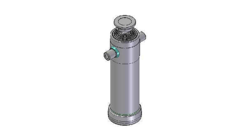 6010S - TELESCOPISCHE CYLINDER STANDAARD/BAL 6 FASES SLAAG 2257 DIAMETER 152