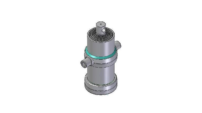 6022F -TELESCOPICKÝ CYLINDR STANDARD/DÍRA 6 STUPŇŮ ZDVIH 2245 FI 170