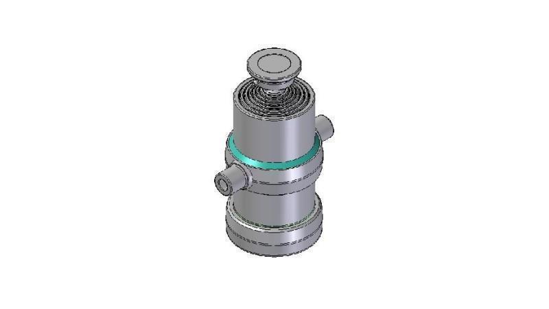 7007S - TELESCOPISCHE CYLINDER STANDAARD/BAL 7 FASES SLAAG 1710 DIAMETER 170