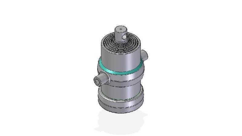 7017F - TELESCOPISCHE CYLINDER STANDAARD/GAT 7 FASES SLAAG 1695 FI 190