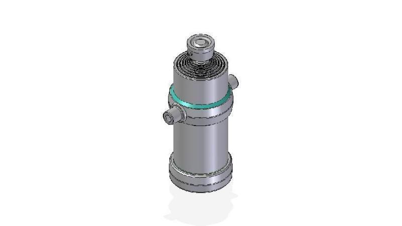 7020S - TELESCOPISCHE CYLINDER STANDAARD/BAL 7 FASES REIS 2605 DIAMETER 190