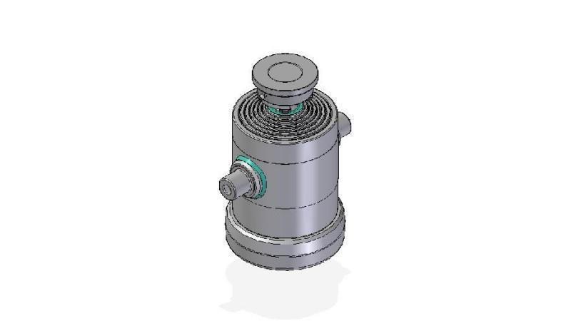 7030S - TELESCOPICKÝ CYLINDR STANDARD/KULIČKA 7 STUPŇŮ CESTA 1632 PRŮMĚR 240
