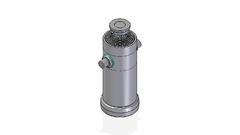 7037S -TELESCOPISCHE CYLINDER STANDAARD/BAL 7 FASES REIS 3322 DIAMETER 240